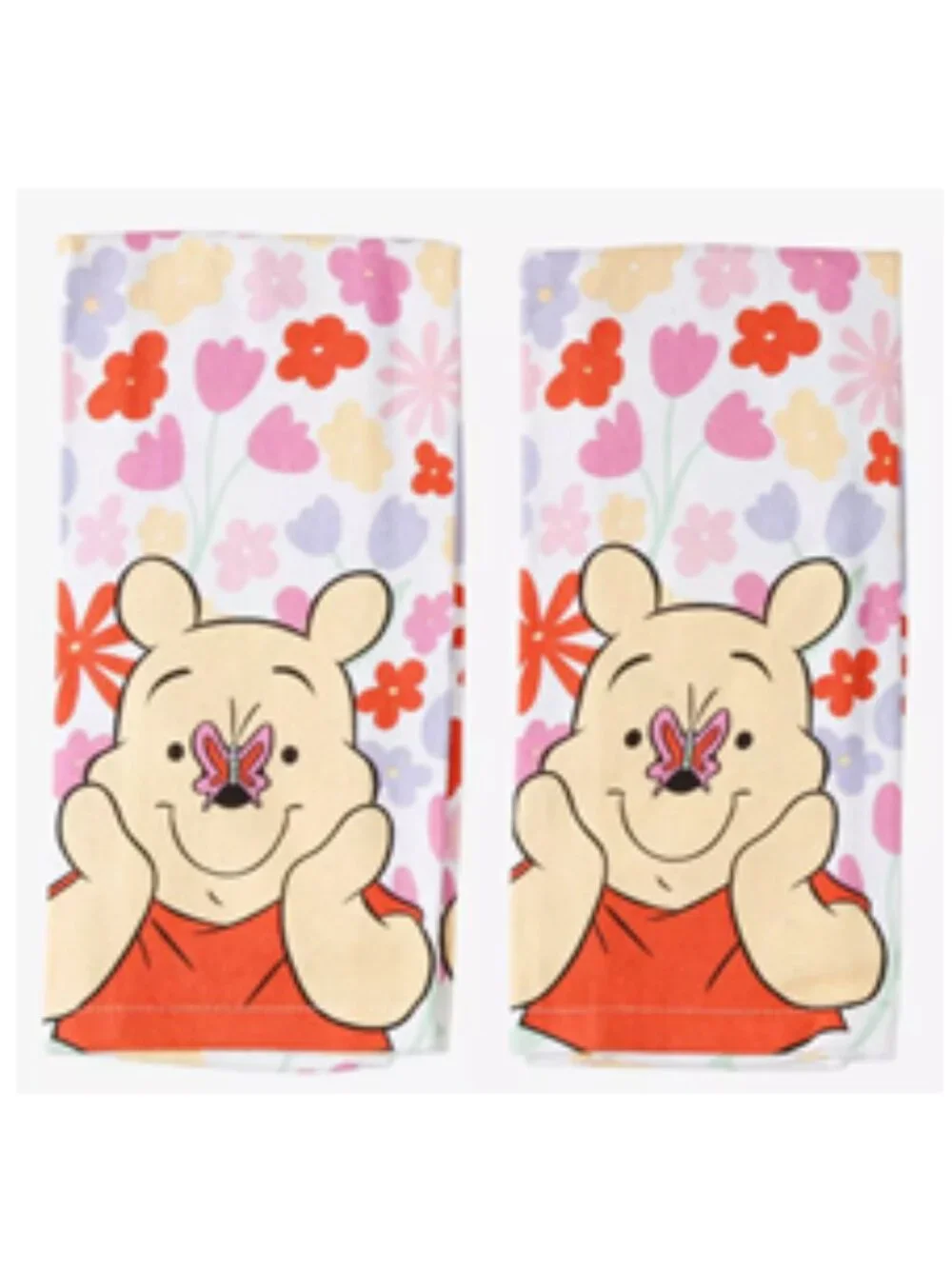 NWT ~ Disney's Winnie the Pooh, a Spring Themed Kitchen Towel Set, 16